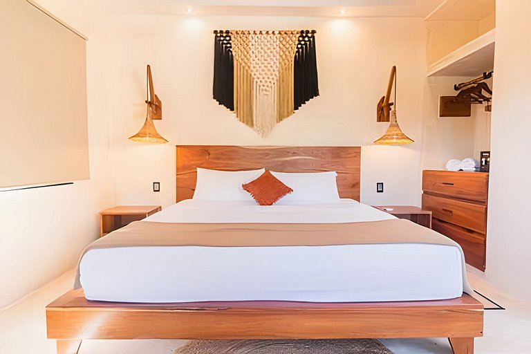 Amplio Penthouse- Alberca privada y cama King