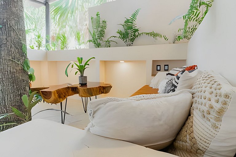 Hermoso estudio Equipado con Acceso a la laguna