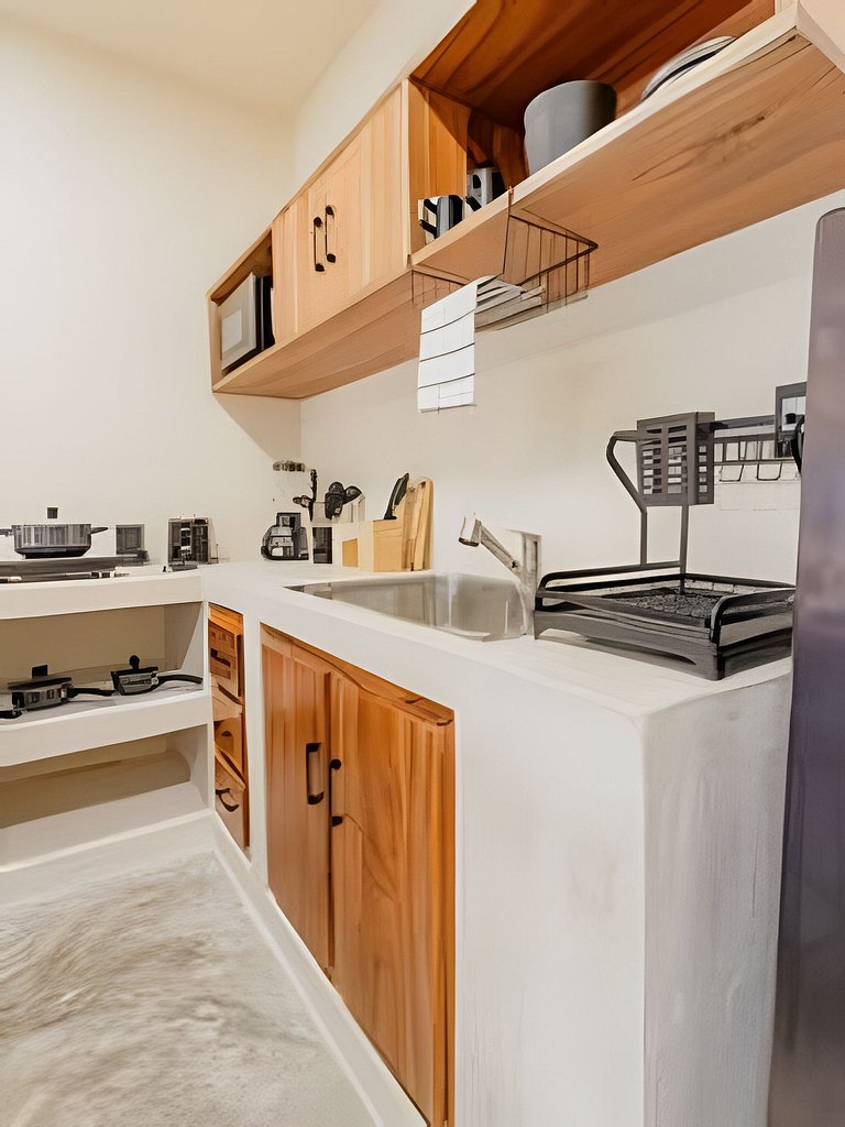 Hermoso estudio Equipado con Acceso a la laguna