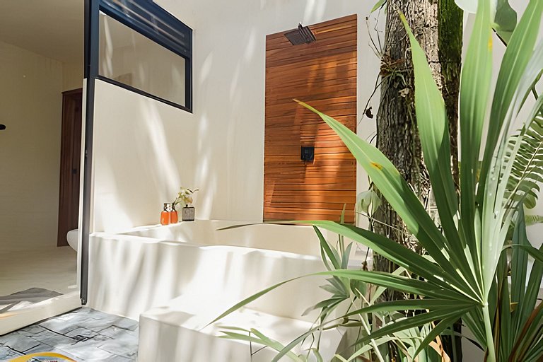 Hermoso estudio Equipado con Acceso a la laguna
