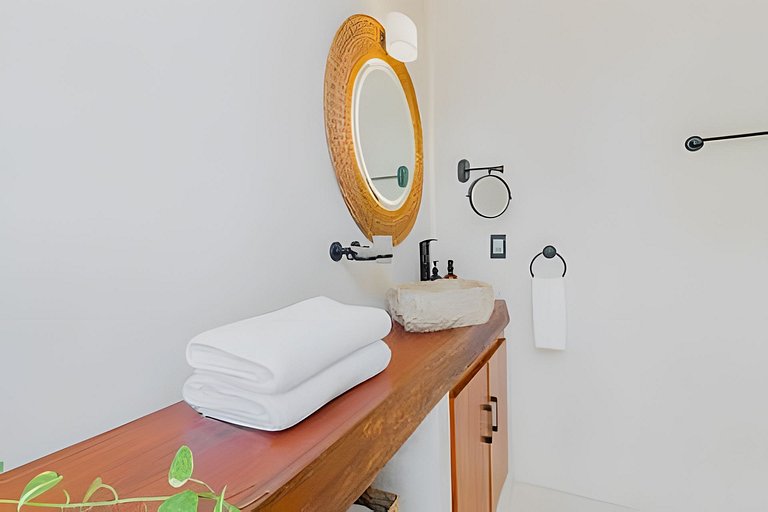 Hermoso estudio Equipado con Acceso a la laguna
