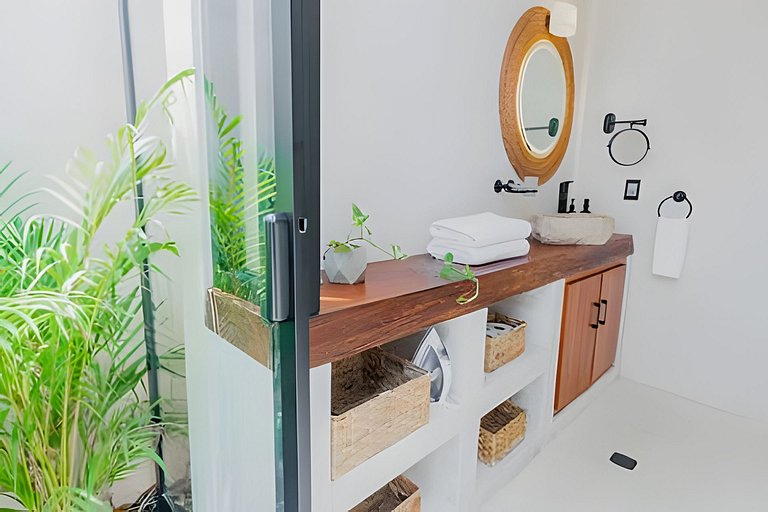 Hermoso estudio Equipado con Acceso a la laguna