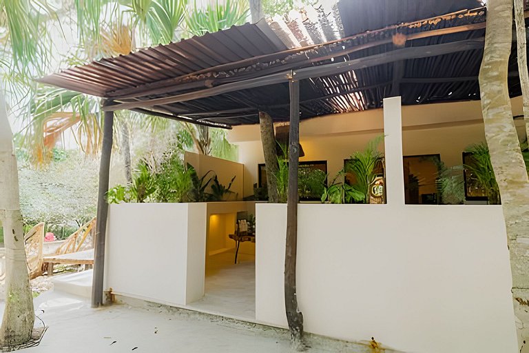 Hermoso estudio Equipado con Acceso a la laguna
