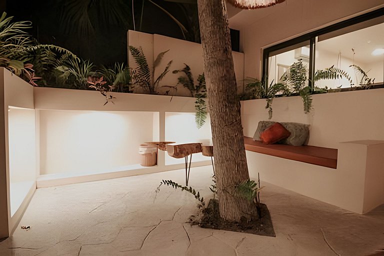 Hermoso estudio Equipado con Acceso a la laguna
