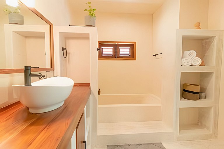 Depa 2H con A/A, Tina de baño y vista a la selva