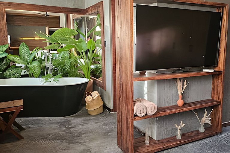 Departamento Boutique con Rooftop y Bañera jungle