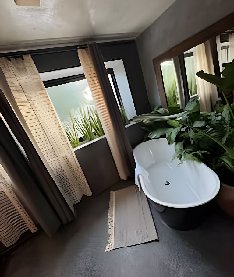 Departamento Boutique con Rooftop y Bañera jungle