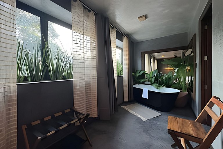 Departamento Boutique con Rooftop y Bañera jungle