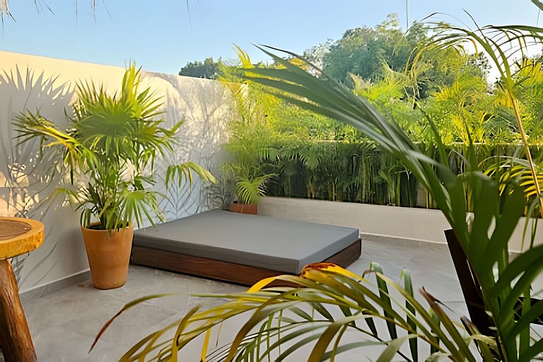 Departamento Boutique con Rooftop y Bañera jungle