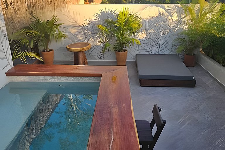 Departamento Boutique con Rooftop y Bañera jungle