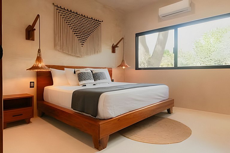 2 Rooms King - Selva Chic | Walkin 2 min to Lagoon