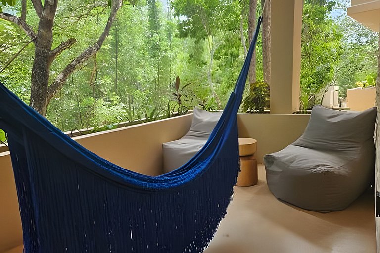 CasaBleu · Bacalar Jungle Condo with Lagoon Access