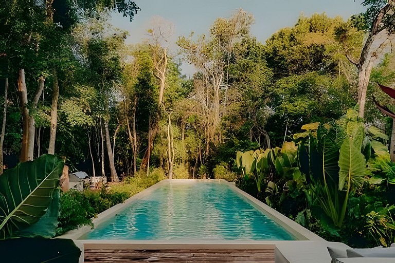 CasaBleu · Bacalar Jungle Condo with Lagoon Access