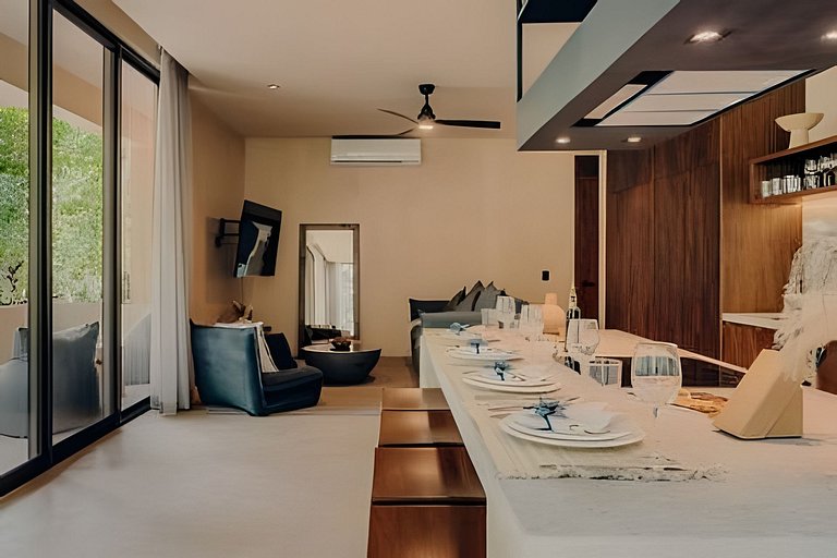 CasaBleu · Bacalar Jungle Condo with Lagoon Access