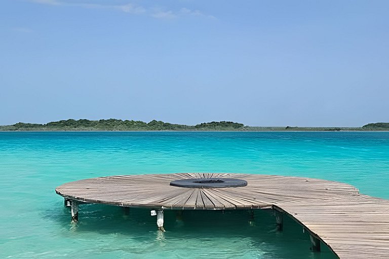 CasaBleu · Bacalar Jungle Condo with Lagoon Access