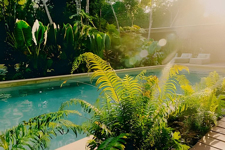 CasaBleu · Bacalar Jungle Condo with Lagoon Access