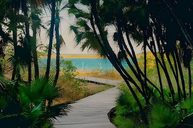 CasaBleu · Bacalar Jungle Condo with Lagoon Access