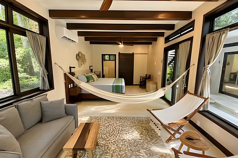 Casa en la selva + Alberca Privada + Acceso laguna