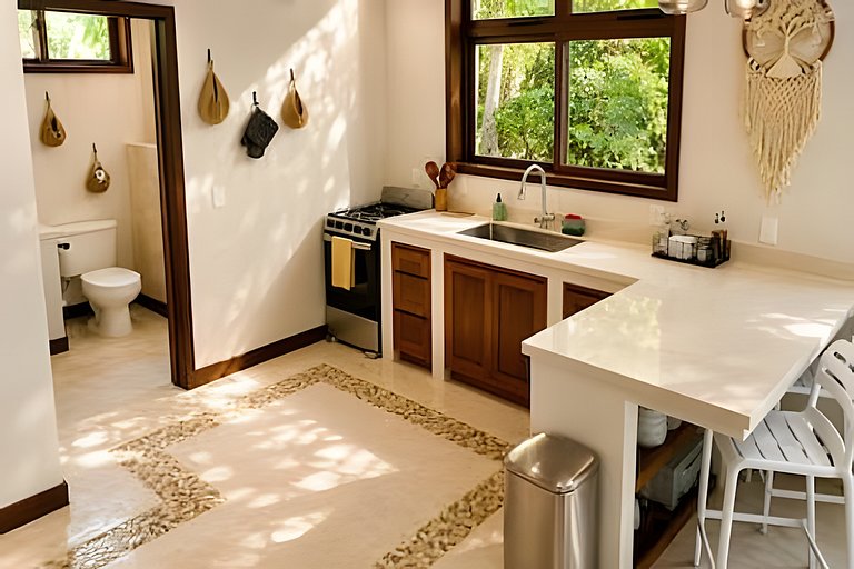 Casa en la selva + Alberca Privada + Acceso laguna